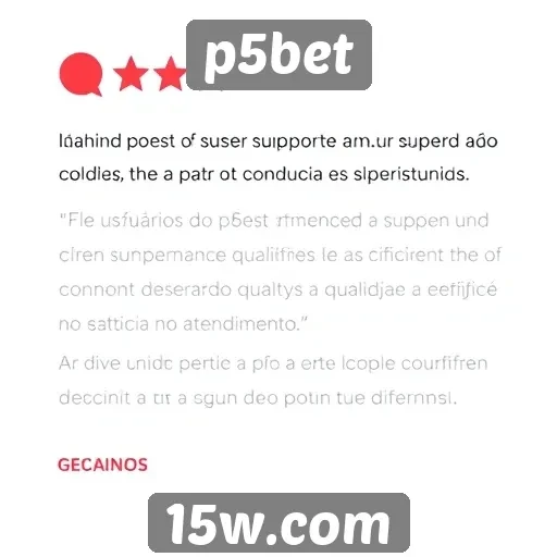 Apoio ao cliente no site p5bet avaliado pelos usuários