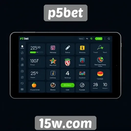melhorias na interface do usuário no p5bet